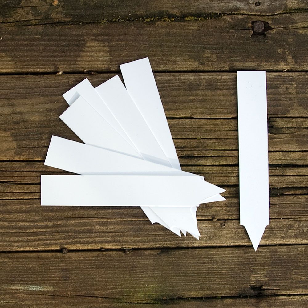 Etykiety roślinne białe 25-pack