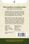 Palettblad Chocolate Covered Cherry ma wiśniowo-różowy kolor z unikalnym, kolorowym wzorem
