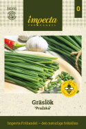 Szczypiorek 'Pražská', Tradycyjna przyprawa ziołowa. Wczesny i szybko rosnący, o ładnych, cienkich i jasnozielonych liściach.