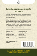 Kantlobelia 'Mix Palace', Gęste kępy w odcieniach niebieskiego, różowego i białego.