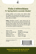 Pensé F1 'Spring Matrix Lavender Shades', Urocze pastele w odcieniach fioletu