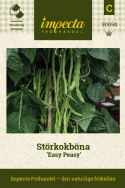 Fasola wielkokawiorem 'Lazy Housewife' zielone długie smukłe jadalne fasolki