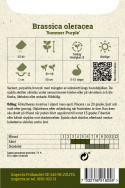 Brokuł zimowy 'Summer Purple', purpurowofioletowy brokuł z wieloma bocznymi pędami.