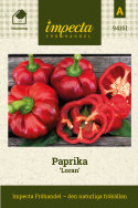 Papryka 'Loran', dojrzewa od zielono-fioletowego do głęboko czerwonego. Słodkie i chrupiące, pełne aromatu.