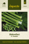 Seler naciowy F1 'Darklet', używany na surowo lub gotowany. Wczesny i szybkorosnący.