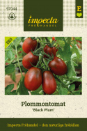 Pomidor śliwkowy 'Black Plum', Soczysty, słodki i ciemnoczerwony, dobrze zabarwiony miąższ.